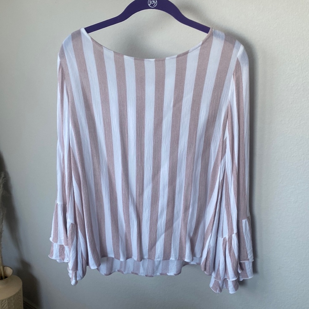 Pink & White Oddy Blouse